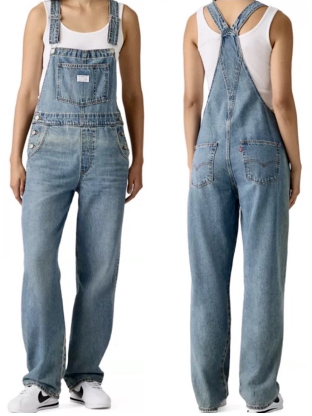 NWT - LEVI’S Vintage Women’s Overalls Blue Denim Jeans